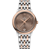 碟飞<span class="nowrap">系列</span> 32.7毫米, 精钢-红金表壳 搭配 精钢-红金表链 - 42420332013001