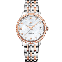 碟飞<span class="nowrap">系列</span> 32.7毫米, 精钢-红金表壳 搭配 精钢-红金表链 - 42425332055002