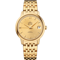 碟飞<span class="nowrap">系列</span> 32.7毫米, 黄色18 k金表壳 搭配 黄色18 k金表链 - 42450332008001