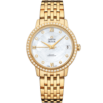 碟飞<span class="nowrap">系列</span> 32.7毫米, 黄色18 k金表壳 搭配 黄色18 k金表链 - 42455332055001