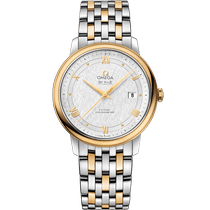 碟飞<span class="nowrap">系列</span> 39.5毫米, 精钢-黄色18 k金表壳 搭配 精钢-黄色18 k金表链 - 42420402002001