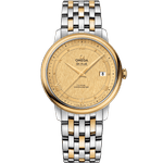 碟飞<span class="nowrap">系列</span> 39.5毫米, 精钢-黄色18 k金表壳 搭配 精钢-黄色18 k金表链 - 42420402008001