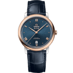 碟飞<span class="nowrap">系列</span> 39.5毫米, 精钢-红金表壳 搭配 皮表带 - 42423402003001