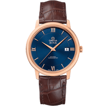 碟飞<span class="nowrap">系列</span> 39.5毫米, 红色k金表壳 搭配 皮表带 - 42453402003002