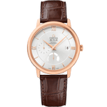 碟飞<span class="nowrap">系列</span> 39.5毫米, 红色k金表壳 搭配 皮表带 - 42453402102001