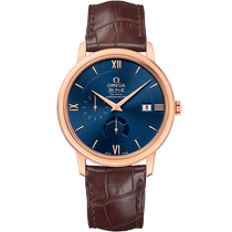 碟飞<span class="nowrap">系列</span> 39.5毫米, 红色k金表壳 搭配 皮表带 - 42453402103002