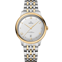 碟飞<span class="nowrap">系列</span> 40毫米, 精钢-黄色18 k金表壳 搭配 精钢-黄色18 k金表链 - 43420402002002