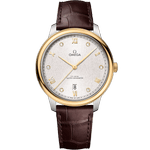 碟飞<span class="nowrap">系列</span> 40毫米, 精钢-黄色18 k金表壳 搭配 皮表带 - 43423402052001