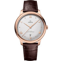 碟飞<span class="nowrap">系列</span> 40毫米, Sedna™ 18k金表壳 搭配 皮表带 - 43453402002001