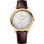 碟飞<span class="nowrap">系列</span> 40毫米, 黄色18 k金表壳 搭配 皮表带 - 43453402002002