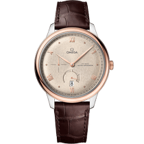 碟飞<span class="nowrap">系列</span> 41毫米, 精钢-Sedna™ 18k金表壳 搭配 皮表带 - 43423412109001