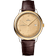 碟飞<span class="nowrap">系列</span> 41毫米, 精钢-黄色18 k金表壳 搭配 皮表带 - 43423412008001