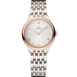 碟飞<span class="nowrap">系列</span> 27.5毫米, 精钢-Sedna™ 18k金表壳 搭配 精钢-Sedna™ 18k金表链 - 43420286002001