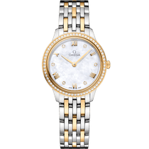 碟飞<span class="nowrap">系列</span> 27.5毫米, 精钢-黄色18 k金表壳 搭配 精钢-黄色18 k金表链 - 43425286055001