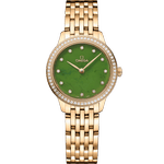 碟飞<span class="nowrap">系列</span> 27.5毫米, 黄色18 k金表壳 搭配 黄色18 k金表链 - 43455286099001