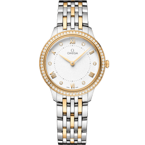 碟飞<span class="nowrap">系列</span> 30毫米, 精钢-黄色18 k金表壳 搭配 精钢-黄色18 k金表链 - 43425306052002