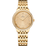 碟飞<span class="nowrap">系列</span> 30毫米, 黄色18 k金表壳 搭配 黄色18 k金表链 - 43455306058001