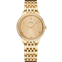 碟飞<span class="nowrap">系列</span> 30毫米, 黄色18 k金表壳 搭配 黄色18 k金表链 - 43455306058001