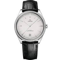 碟飞系列 名典<span class="nowrap">腕表</span> 40毫米, 精钢表壳 搭配 皮表带 - 43518402102001