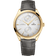 碟飞<span class="nowrap">系列</span> 40毫米, 黄色18 k金表壳 搭配 皮表带 - 43553402202001