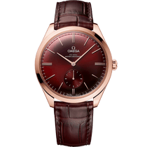 碟飞系列 名典<span class="nowrap">腕表</span> 40毫米, Sedna™ 18k金表壳 搭配 皮表带 - 43553402111002