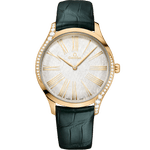 碟飞<span class="nowrap">系列</span> 39毫米, Moonshine 18k金表壳 搭配 皮表带 - 42858396002001