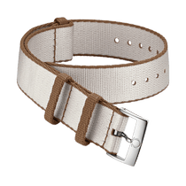 NATO<span class="nowrap">表带</span> - 尼龙, 米色 - 031CWZ011322w