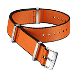 NATO<span class="nowrap">表带</span> - 尼龙, 黑色和橙色 - 031CWZ010648w