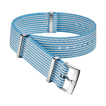 NATO<span class="nowrap">表带</span> - 尼龙, 蓝色和白色 - 031CWZ010682w