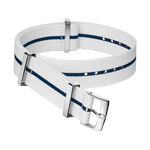 NATO<span class="nowrap">表带</span> - 尼龙, 蓝色和白色 - 031CWZ014685w