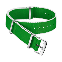 NATO<span class="nowrap">表带</span> - 尼龙, 绿色和白色 - 031CWZ010714w