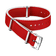 NATO<span class="nowrap">表带</span> - 尼龙, 红色和白色 - 031CWZ010718w