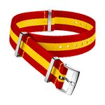 NATO<span class="nowrap">表带</span> - 尼龙, 红色和黄色 - 031CWZ013390w