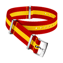 NATO<span class="nowrap">表带</span> - 尼龙, 红色和黄色 - 031CWZ013390w