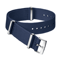 NATO<span class="nowrap">表带</span> - 涤纶, 蓝色 - 031CWZ011614w