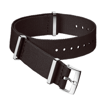 NATO<span class="nowrap">表带</span> - 涤纶, 深棕色 - 031CWZ007566w