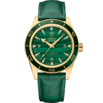 海马<span class="nowrap">系列</span> 41毫米, 黄色18 k金表壳 搭配 皮表带 - 23463412199001