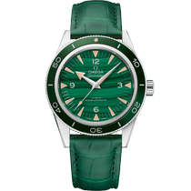 海马<span class="nowrap">系列</span> 41毫米, 铂金 搭配 皮表带 - 23493412199001