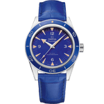 海马<span class="nowrap">系列</span> 41毫米, 铂金 搭配 皮表带 - 23493412199002