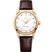 海马系列37毫米<span class="nowrap">腕表</span> 37毫米, Moonshine 18k金表壳 搭配 鳄鱼皮 - 52253372004001