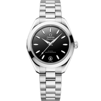 海马系列 AQUA TERRA 150米<span class="nowrap">腕表</span> 30毫米, 精钢表壳 搭配 精钢表链 - 22010302001001