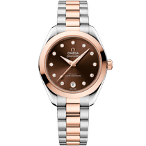 海马<span class="nowrap">系列</span> 30毫米, 精钢-Sedna 18K金表壳 搭配 精钢-Sedna 18K金表链 - 22020302063001