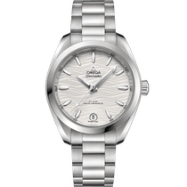 海马<span class="nowrap">系列</span> 34毫米, 精钢表壳 搭配 精钢表链 - 22010342002002