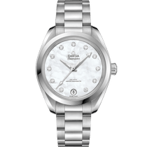 海马<span class="nowrap">系列</span> 34毫米, 精钢表壳 搭配 精钢表链 - 22010342055001