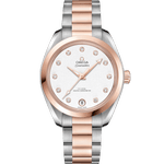 海马<span class="nowrap">系列</span> 34毫米, 精钢-Sedna™ 18k金表壳 搭配 精钢-Sedna™ 18k金表链 - 22020342052001