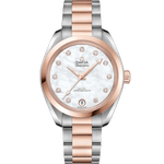 海马<span class="nowrap">系列</span> 34毫米, 精钢-Sedna™ 18k金表壳 搭配 精钢-Sedna™ 18k金表链 - 22020342055001