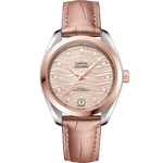 海马<span class="nowrap">系列</span> 34毫米, 精钢-Sedna™ 18k金表壳 搭配 皮表带 - 22023342059001