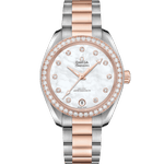 海马<span class="nowrap">系列</span> 34毫米, 精钢-Sedna™ 18k金表壳 搭配 精钢-Sedna™ 18k金表链 - 22025342055001