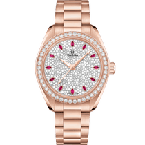 海马<span class="nowrap">系列</span> 34毫米, Sedna™ 18k金表壳 搭配 Sedna™ 18k金表链 - 22055342099001