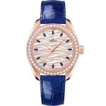 海马<span class="nowrap">系列</span> 34毫米, Sedna™ 18k金表壳 搭配 皮表带 - 22058342099005